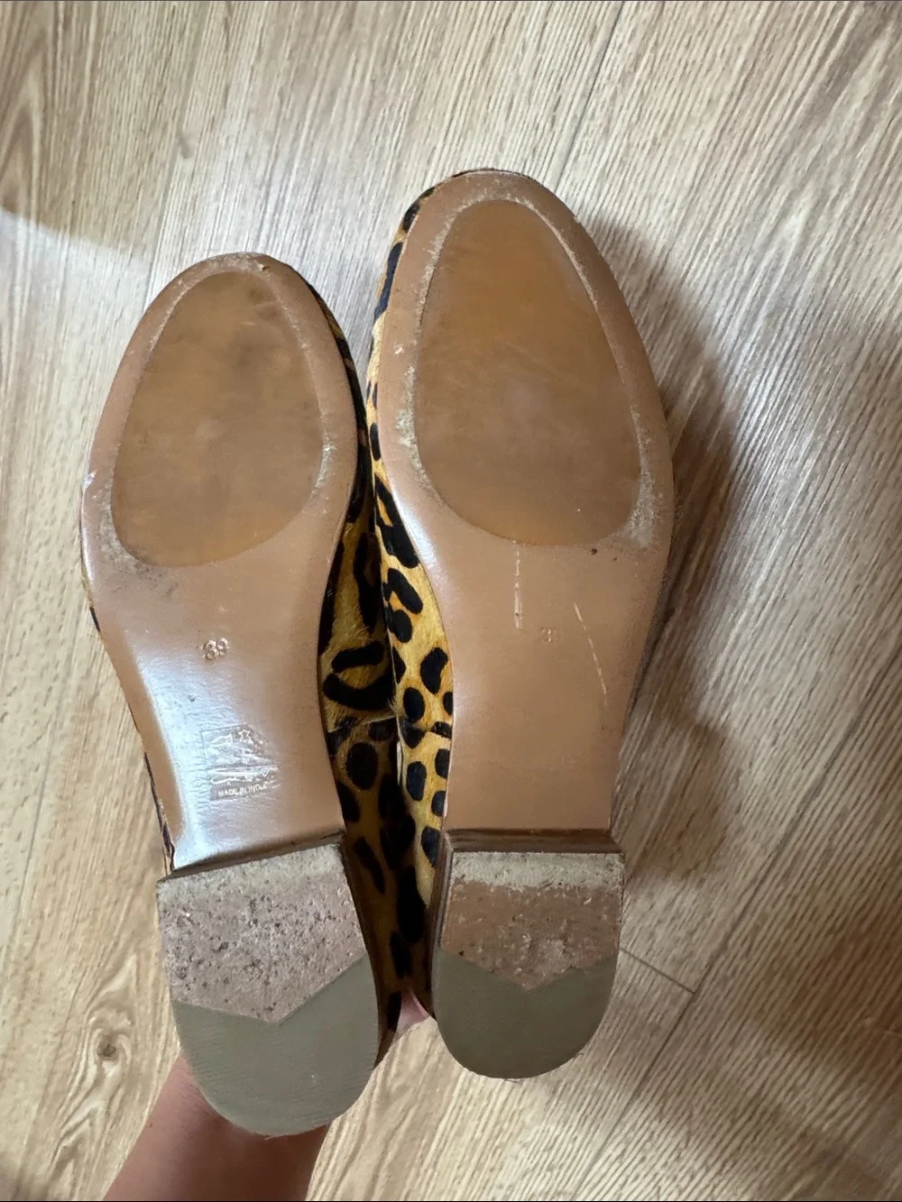 Anthropologie Arlo Easy Loafers in Leopard-Print